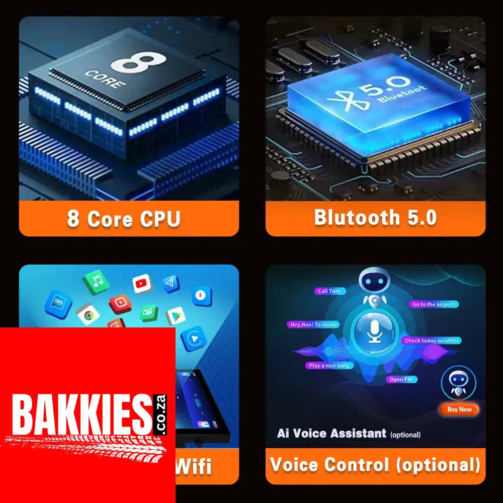 9.7 Inch for Ford Ranger 3 2011 2012 2013 2014 2015 Android14 Car Radio Carplay Multimedia Video Player Navigation Stereo 2Din