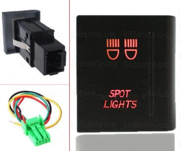 Volkswagen OEM Amarok Push Switch Blank / Optional Engraving - Left/Right Hand Side