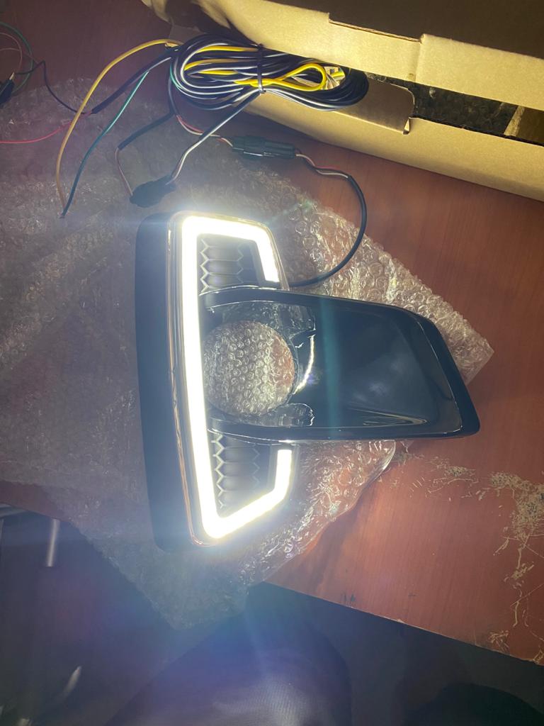 Toyota Hilux (2018+)Fog Lights Cover DRL for Rocco