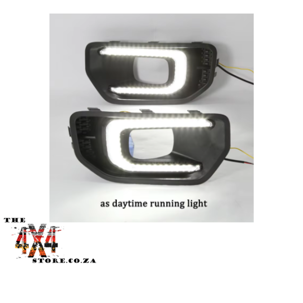 Ford Ranger Next Gen T9 XL/XLS/XLT (2023) DRL Fog Lights With Indicator