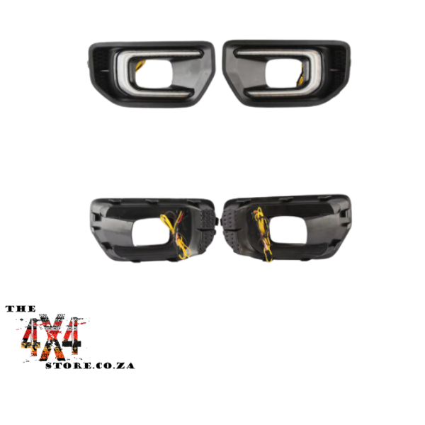 Ford Ranger Next Gen T9 XL/XLS/XLT (2023) DRL Fog Lights With Indicator