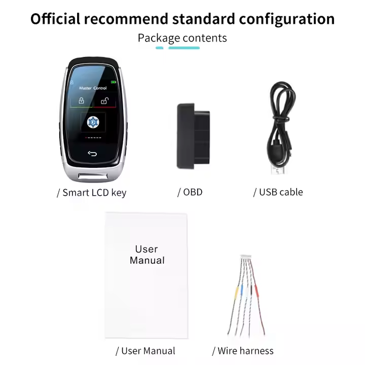 Universal Smart LCD Keyless Go Remote