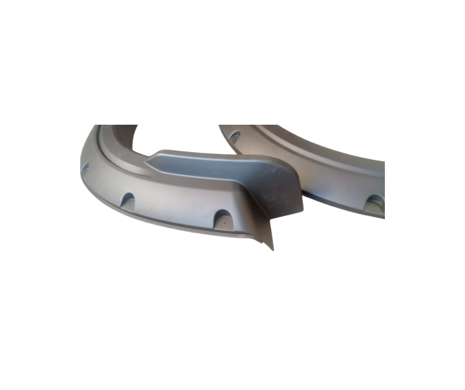 Ford Ranger Next Gen T9 2023+ (Wildtrak)Fender Flares with build in Mudflap