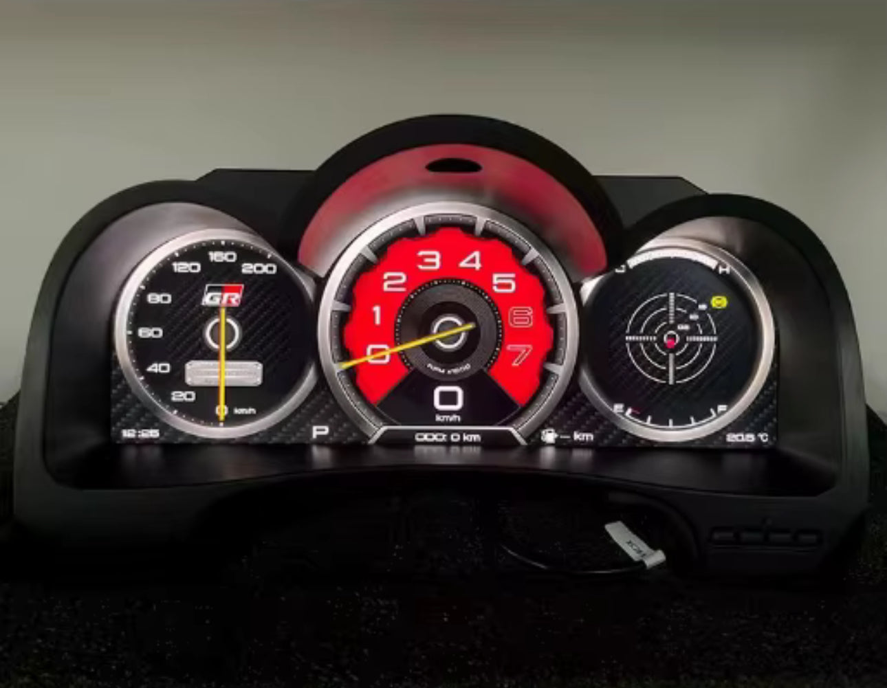 2005-2015 Toyota Hilux Full LED Digital Cluster (Full Plug & Play)