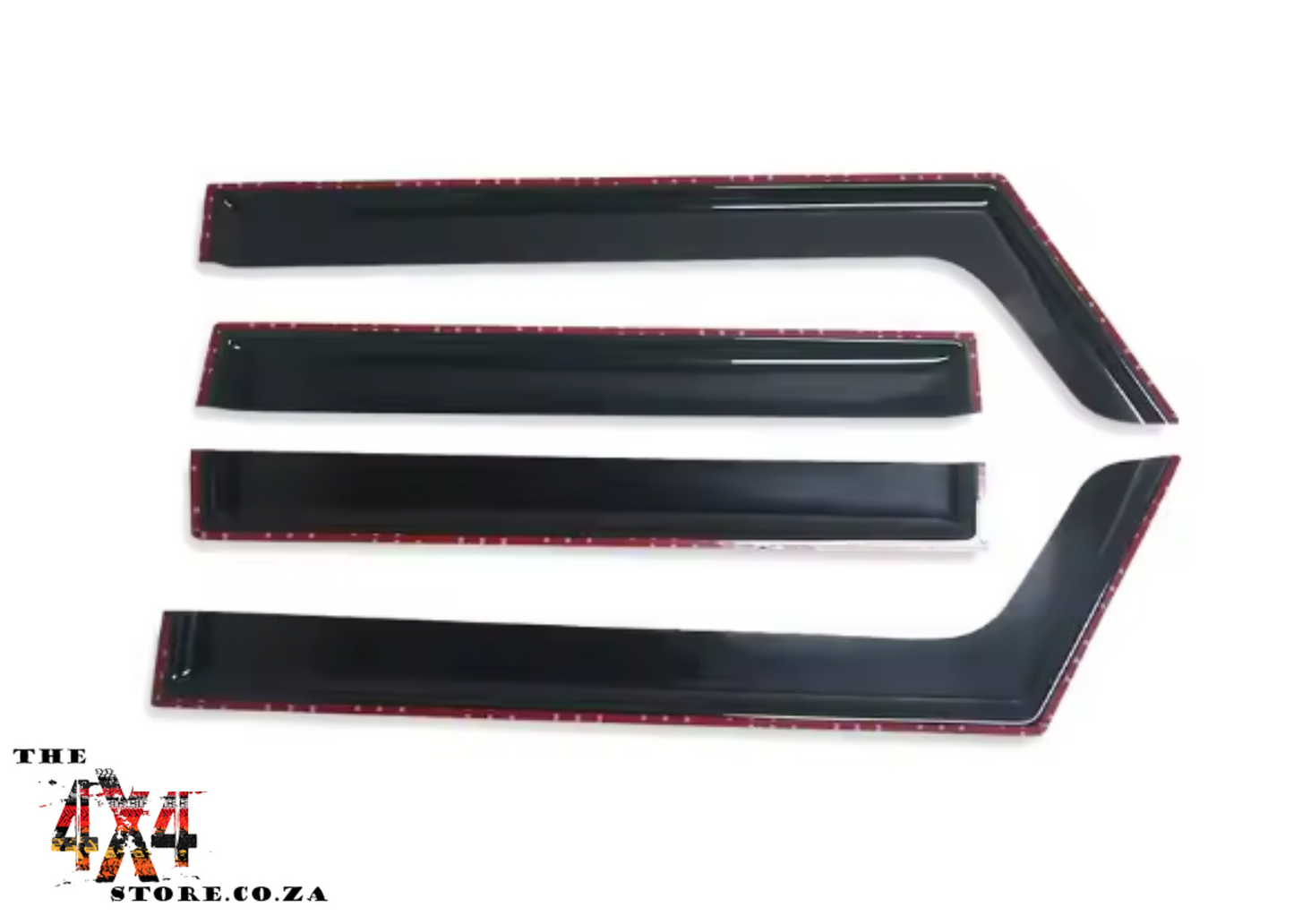 Suzuki Jimny Generation 4 2019+ (3Door) Square Weather Guards Gloss Black