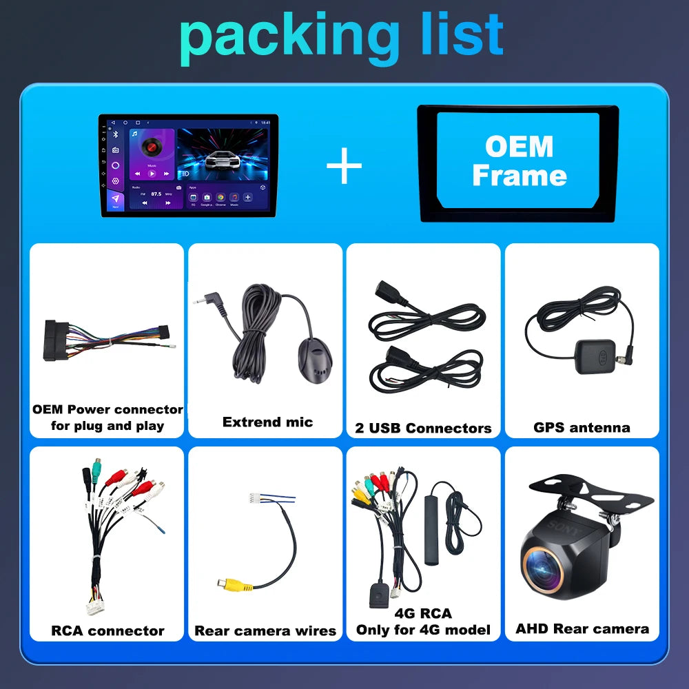 9.7 Inch Hilux D4D Touch Screen