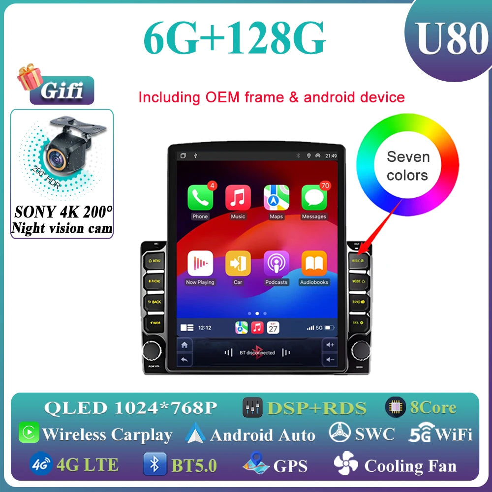 9.7 Inch Hilux D4D Touch Screen