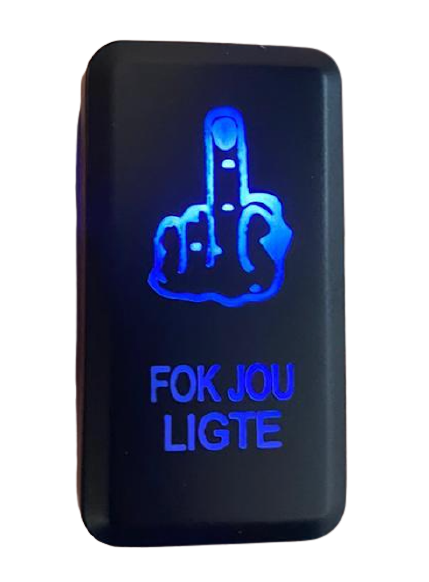 Toyota 40x20mm push switch F Jou ligte