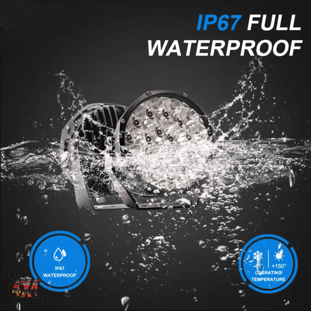 7 Inch 80W - Spotlight (Set of 2)