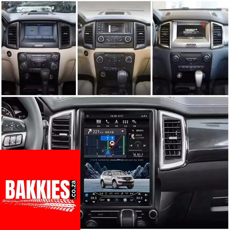 12.3Inch Radio for Ford Everest Ranger Raptor 2015-2022 Car Multimedia Player with Android Stereo Navigation