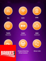 12.3Inch Radio for Ford Everest Ranger Raptor 2015-2022 Car Multimedia Player with Android Stereo Navigation