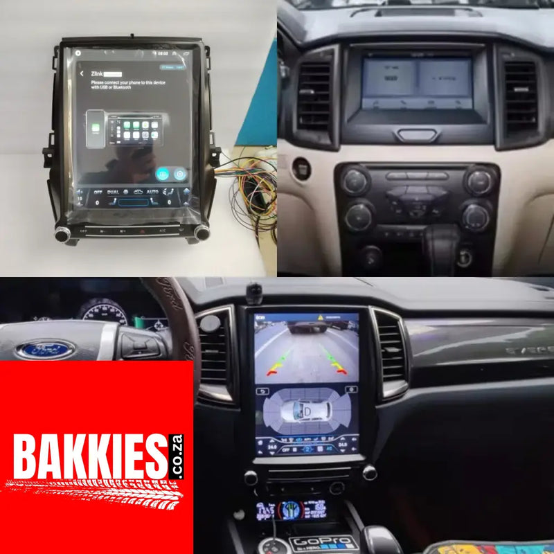 12.3Inch Radio for Ford Everest Ranger Raptor 2015-2022 Car Multimedia Player with Android Stereo Navigation