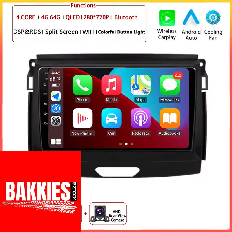 9" Android Auto for Ford Ranger Everest T6 2015 - 2020 Autoradio Carplay DSP Navigation GPS Car Radio Video Multimedia Player