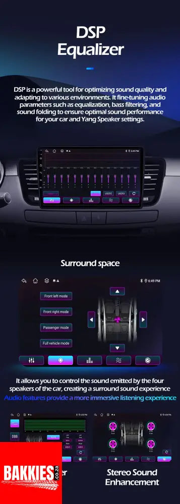 9" Android Auto for Ford Ranger Everest T6 2015 - 2020 Autoradio Carplay DSP Navigation GPS Car Radio Video Multimedia Player