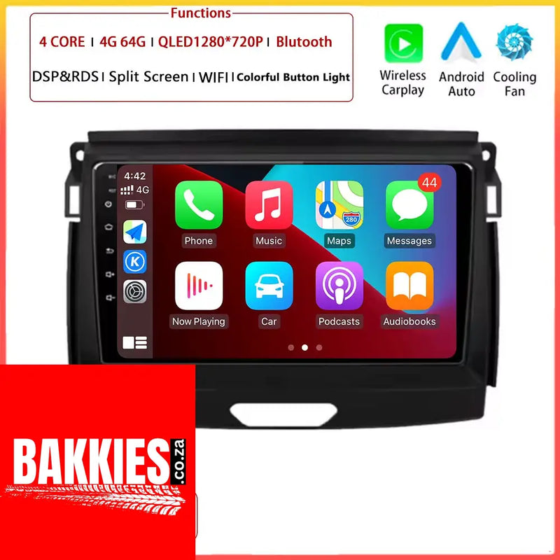 9" Android Auto for Ford Ranger Everest T6 2015 - 2020 Autoradio Carplay DSP Navigation GPS Car Radio Video Multimedia Player