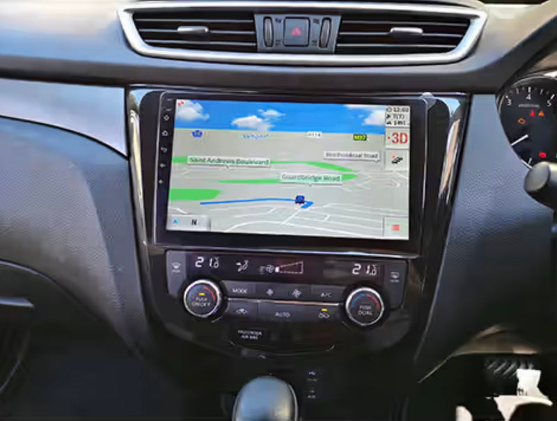 Nissan X-Trail 2013 to 2021 GPS Navigation Bluetooth Radio with Carplay