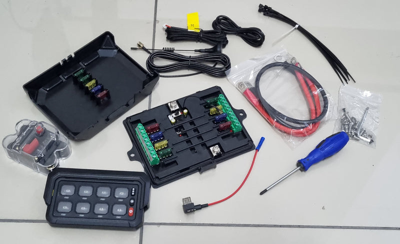 8 Gang Switch Panel - WIRELESS