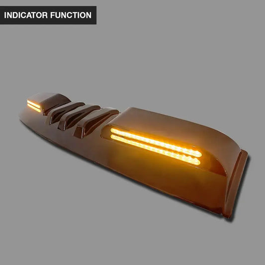 Toyota Hilux (15-On) Gloss Black Dual Function DRL LED Roof Light 100W