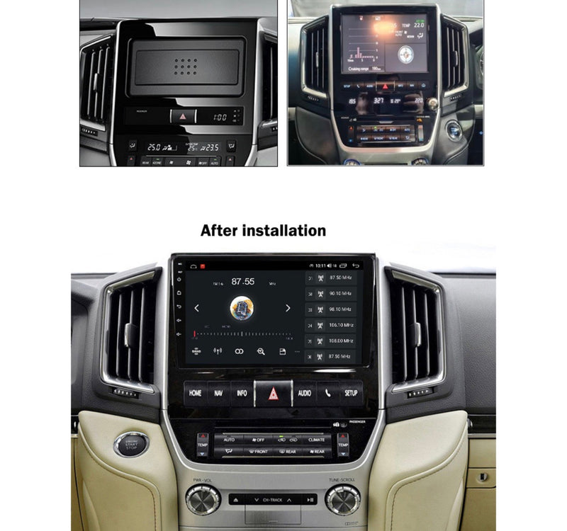 Toyota Land Cruiser 200 (2015 - 2020) 9" Android Radio – Wireless Apple CarPlay & Android Auto