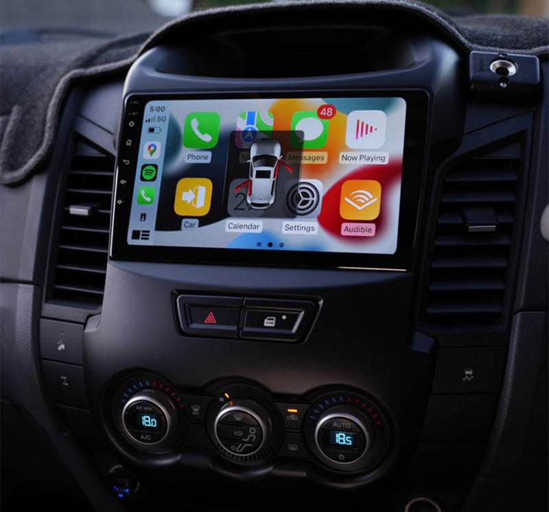 HIGH SPEC FORD RANGER T6 2011 TO 2015 ANDROID NAVIGATION RADIO WITH CARPLAY
