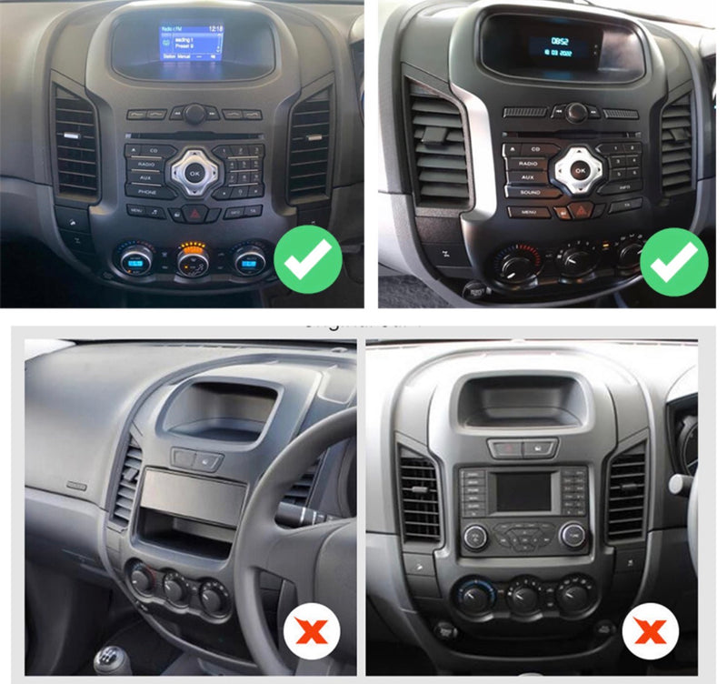HIGH SPEC FORD RANGER T6 2011 TO 2015 ANDROID NAVIGATION RADIO WITH CARPLAY