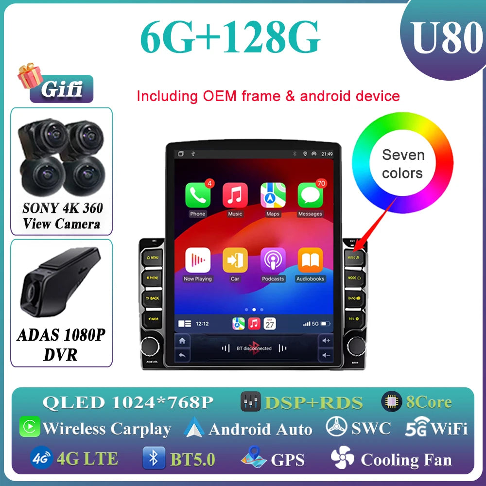 9.7 Inch Hilux D4D Touch Screen 