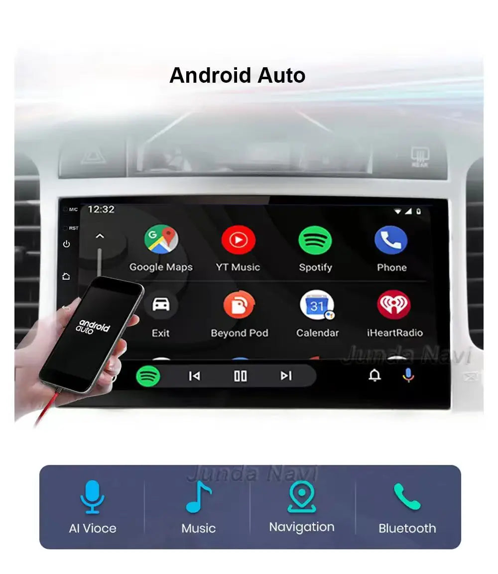  Ford Ranger T6 2011-2016 Touch Screen Radio with Carplay &  Android 15