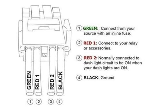 Toyota Push Switch for Camera 40x20mm LED