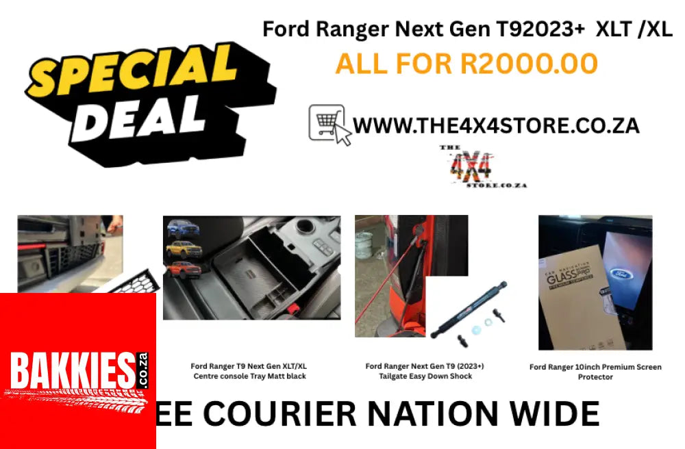 FORD RANGER NEXT GEN XLT/XL T9 2023+ COMBO DEAL - R2000.00