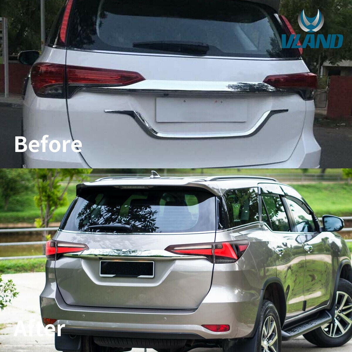 Toyota Fortuner GD6 2016 - 2020  Vland  Tail lights LED   (Set)