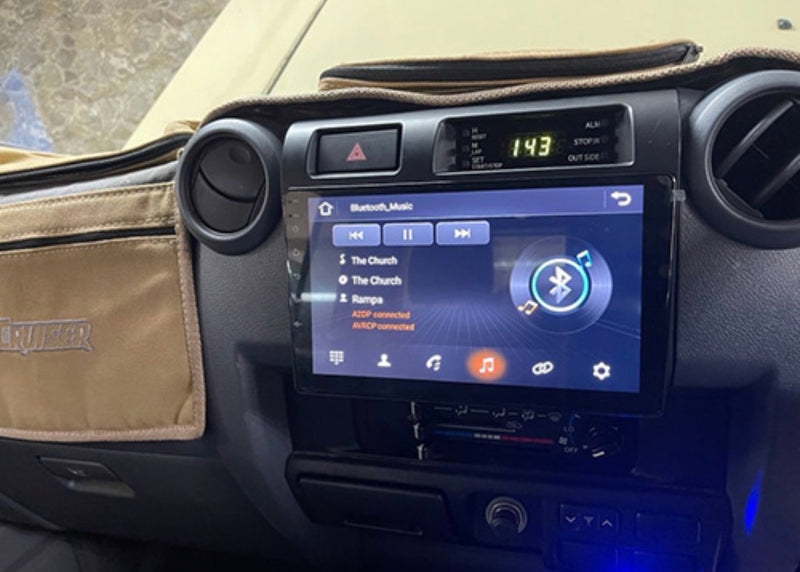 Toyota Land Cruiser 76/79 Touch Screen Radio 9 Inch (2011-2025) + Free Reverse Camera