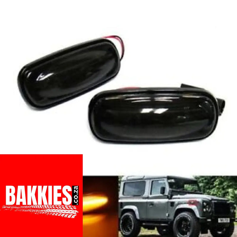 Land Rover Defender Smoked indicator Set of 2