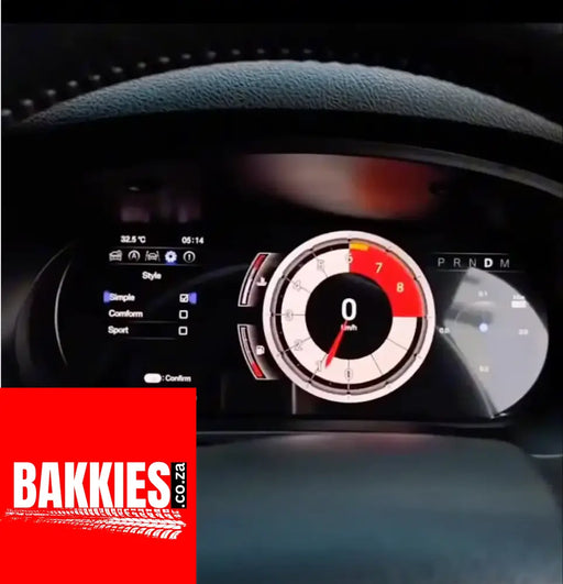 Toyota Hilux (16-On) 12.3 Inch Virtual Cockpit Digital LCD Instrument Cluster