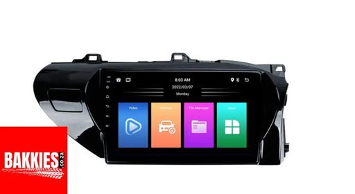 Toyota Hilux GD6 10 Inch Android Touch Screen Navigation System Hilux