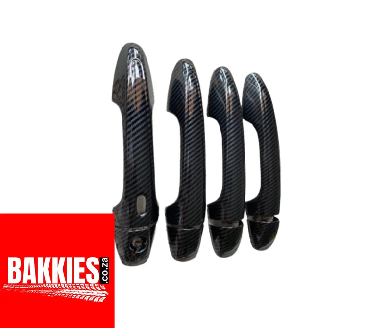 Toyota Hilux GD6 2016+ Door Handel Covers With One Sensor Hole Carbon Look a like