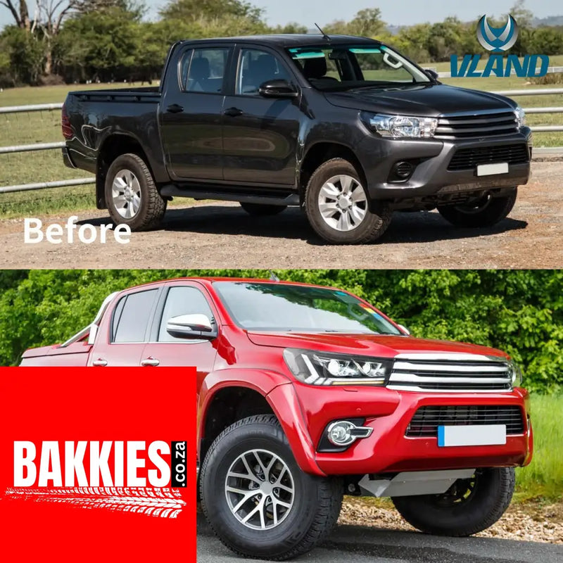 Toyota Hilux GD6 LED Headlights Vland 2016 -2019 Non Cambus