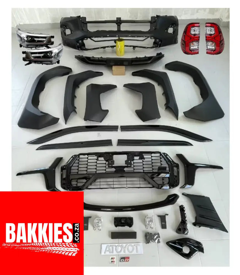 Toyota Hilux Revo 2021 Hilux GR body kit (Wide Body) Without Lights
