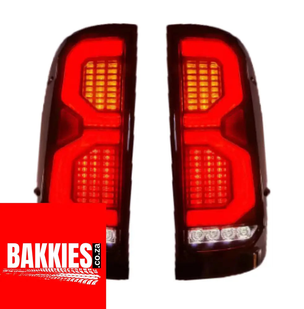 Higo Rear Light Toyota Hilux Vigo 2005 - 2015 LED Tail lights Red (set of 2) — Bakkies ...