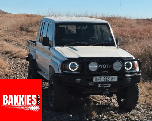 Toyota Land Cruiser 79 / 76 Series - Pre 2024 LED Headlights Set of 2 Aussie Style look