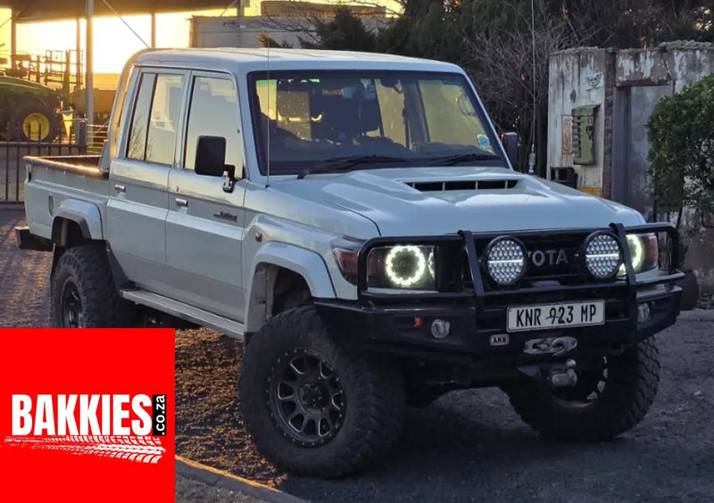 Toyota Land Cruiser 79 / 76 Series - Pre 2024 LED Headlights Set of 2 Aussie Style look